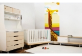 Mural Infantil Papel Pintado Selva Jungla Safari jirafa