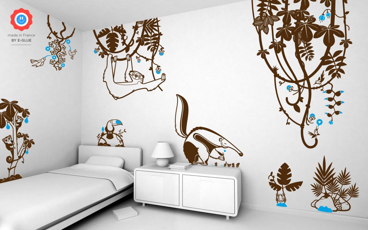 stickers enfant toucan