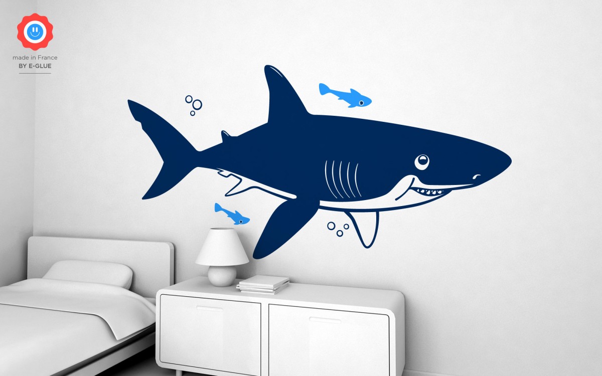 shark kids wall decals (XXL) 
