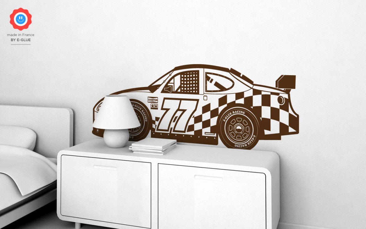 vinilos coche de carreras (XL)