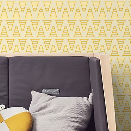 papel pintado infantil Conos Balizamiento Señalización