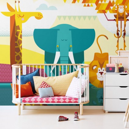 Fresque Murale Papier-Peint Enfants sur Mesure