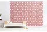 papier peint mouton rose pour chambre bébé ou chambre fille