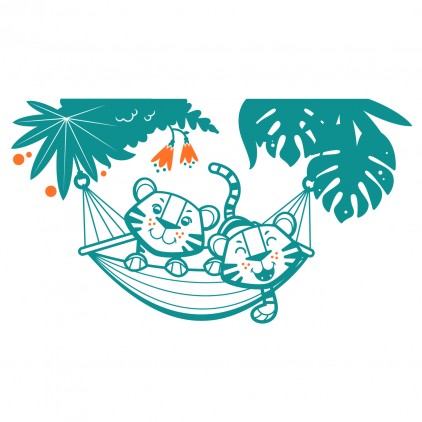 tiger kids wall decals
