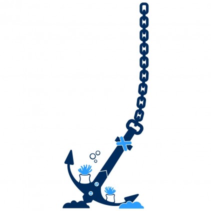 anchor underwater world kids wall decals