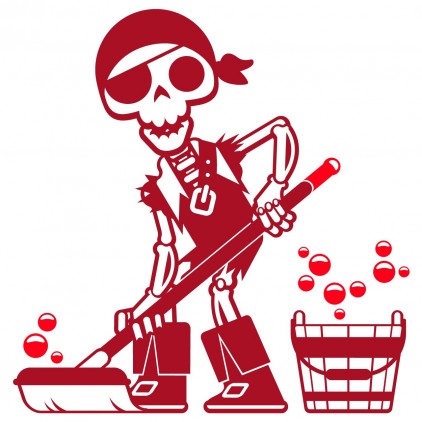 stickers enfant garçon pirate corsaire marin