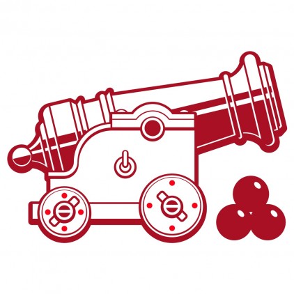 stickers enfant garçon pirate corsaire marin canon