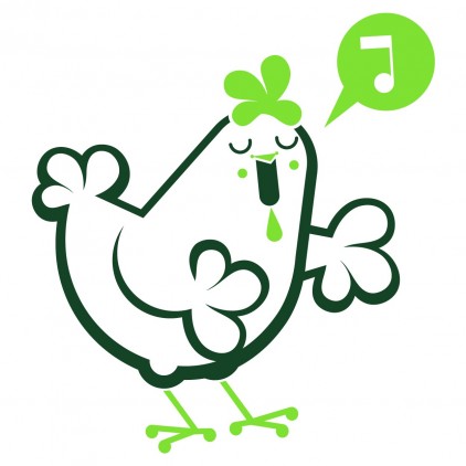 stickers enfant animaux ferme poule