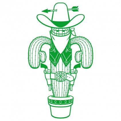 xxl sheriff cowboys kids wall decal