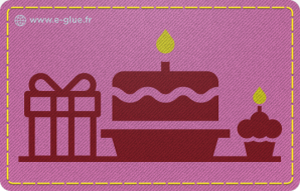 
			                        				Carte cadeau anniversaire