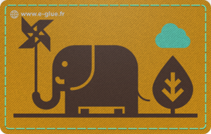 
			                        				carte cadeau éléphant