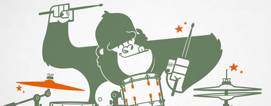 stickers enfants jungle