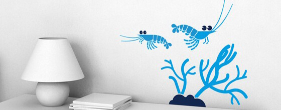 underwater world kids wall decals